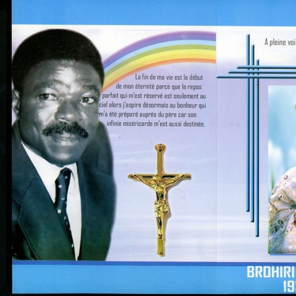In Loving Memory: BROHIRI MAHI GREGOIRE, pere de GISELE ZEZE 14 juillet 2012
