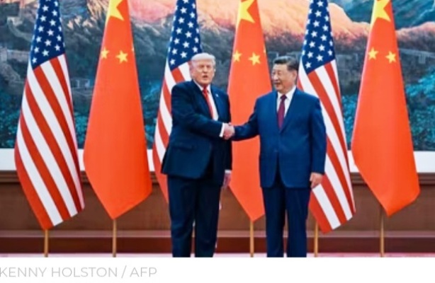 Donald Trump re�u en Chine par Xi Jinping qui le met en garde sur un possible � conflit � entre leurs deux pays
