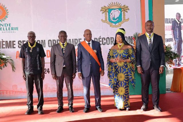 Grande Chancellerie C�te d'Ivoire : Akissi Delta honor�e pour sa contribution � la culture ivoirienne
