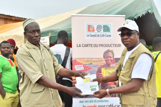 C�te d'Ivoire: le Conseil du Caf�-Cacao acc�l�re la production et la distribution des cartes du producteur