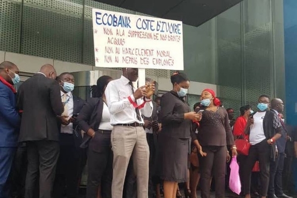 Grve des employs d' ECOBANK, ce qui a tout provoqu