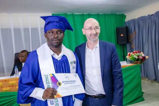 C�te d'Ivoire - Formation continue : Le DG d'imagedafrique Communication, membre de l'UPLCI valide son dipl�me JRI � L'ISTC polytechnique d'Abidjan