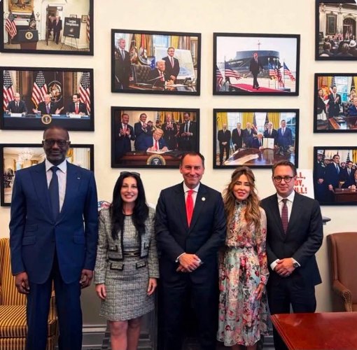 Minerais critiques : Tidjane Thiam re�u � la Maison-Blanche