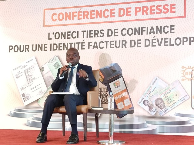 Cte d'Ivoire : Ago Christian Kodja, D.G de l'ONECI rassure :  La Carte Nationale d'Identit ivoirienne fait partie des cartes les plus scurises au monde 
