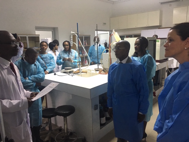 Inauguration du Laboratoire National de la Sant Publique Financ par l'USAID
