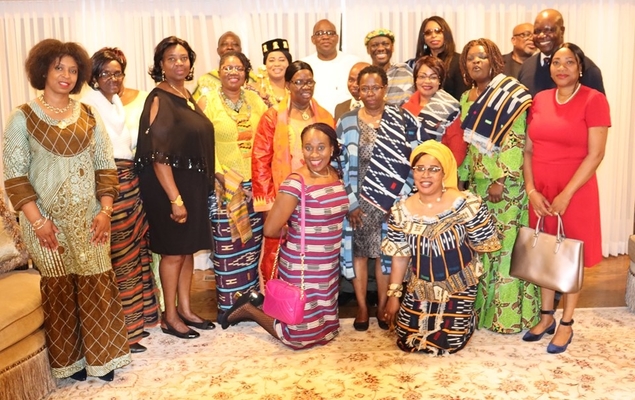 Cohsion sociale/ USA : L'Ambassadeur Ivoirien change avec la communaut Baoul