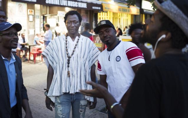Abdel Kader Ouedraogo, profession : ambianceur  New York