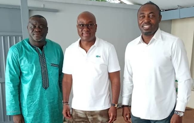 Election FIF : Cyrille Domoraud s'affiche avec Idriss Diallo