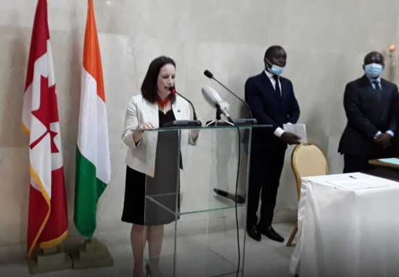 Cte d'Ivoire : l'ambassadeur du Canada fait ses adieux au prsident Ouattara
