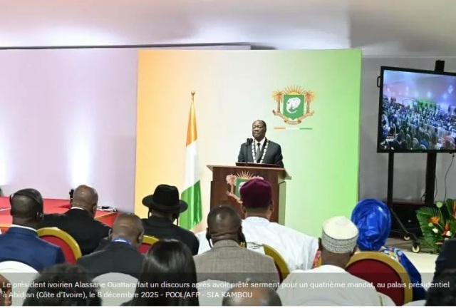 Cte d'Ivoire: Ouattara dmarre son 4e mandat en promettant la ''transmission gnrationnelle''