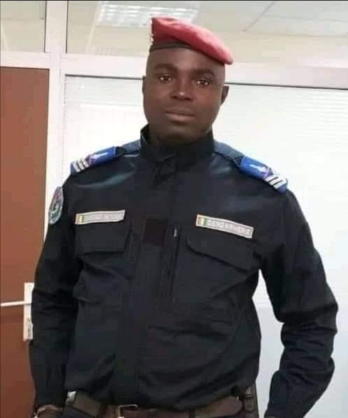 Le corps de l'adjudant Sanogo Seydou dans l'attaque du cortge du ministre ivoirien du budget retrouv