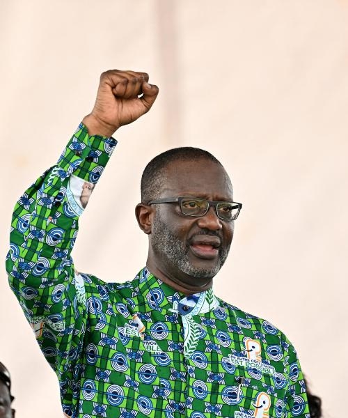En Cte d'Ivoire, Tidjane Thiam rlu sans surprise  la tte du principal parti d'opposition