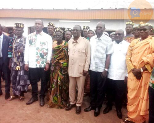 Daloa-politique : Ahoussou Jeannot en campagne de sduction auprs de la communaut Baoul du Haut-sassandra