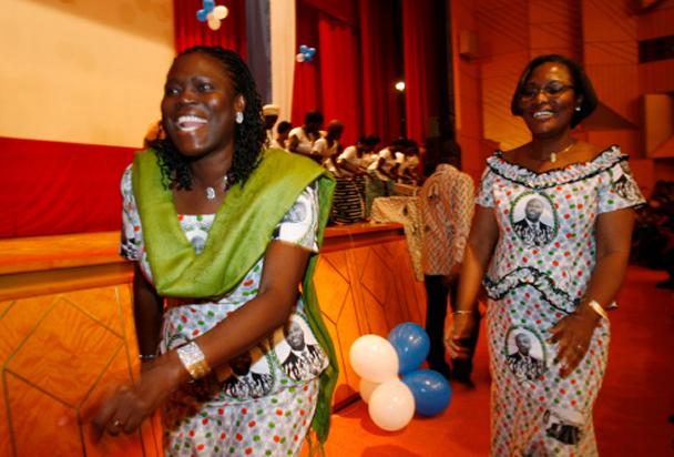 Aprs son transfrement  la Haye : Les trois femmes de Gbagbo reconcilies