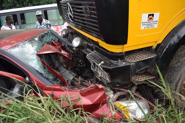 Abidjan: Grave accident de la route sur l'axe N'Dotr-Maca