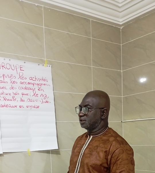C�te d'Ivoire - Sant� : Formateur et Directeur de programme au Centre Solidarit� Action Sociale, M. Dao Siaka a anim� une formation sur la prise en charge des enfants adolescents et jeunes vivant avec le VIH