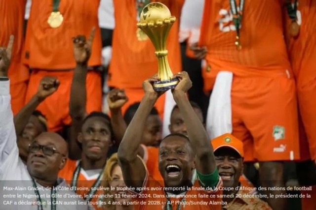 CAN: � partir de 2028, la Coupe d'Afrique des nations aura lieu tous les 4 ans, comme la Coupe du monde et l'Euro