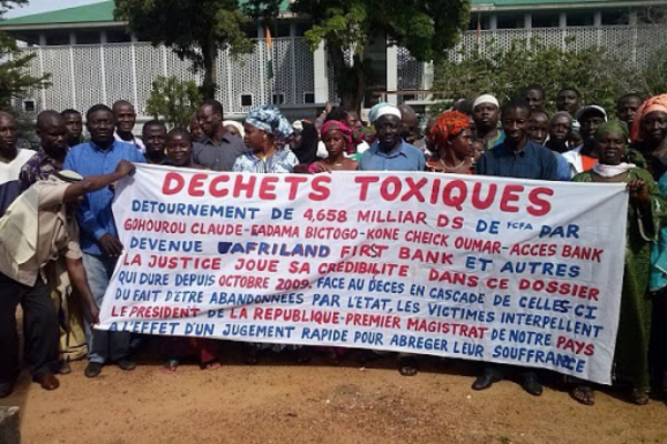 Affaire dchets toxiques en Cte d'Ivoire : bonne nouvelle pour les victimes