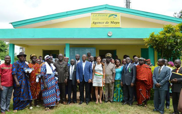 Ouverture officielle de l'agence postale de Mayo - Bruno Kon :  La poste est un mtier d'avenir 