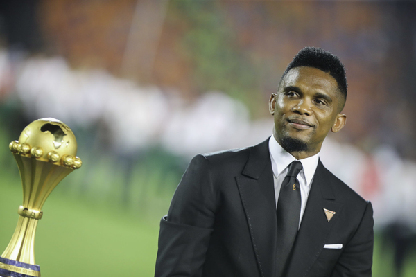 Samuel Eto'o rejette l'ide d'une Can tous les quatre ans