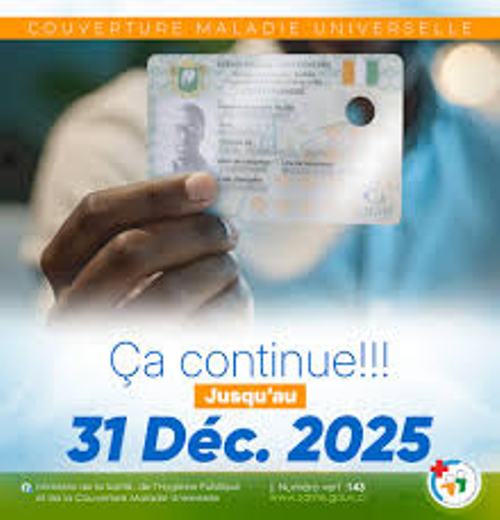 Le prsident Alassane Ouattara prolonge la mesure exceptionnelle ''CMU Zro Cotisation'' jusqu'au 31 dcembre 2025