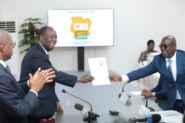 Prsidentielle ivoirienne : la CEI a reu 60 candidatures
