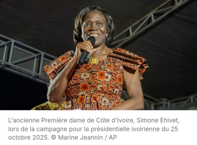 � la F�te des libert�s, l'ex-Premi�re dame Simone Ehivet critique l'�volution de la d�mocratie en C�te d'Ivoire