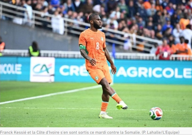 La C�te d'Ivoire l'emporte sur le fil face � la Somalie en qualifications � la CAN 2027