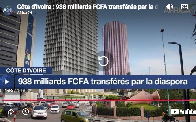 C�te d'Ivoire : 938 milliards FCFA transf�r�s par la diaspora en 2025
