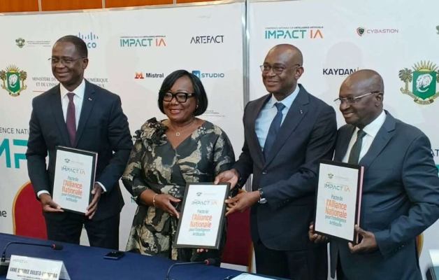 C�te d'Ivoire : signature du Pacte de l'Alliance nationale pour l'IA
