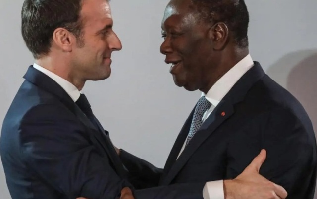 France : Alassane Ouattara annonc  l'Elyse