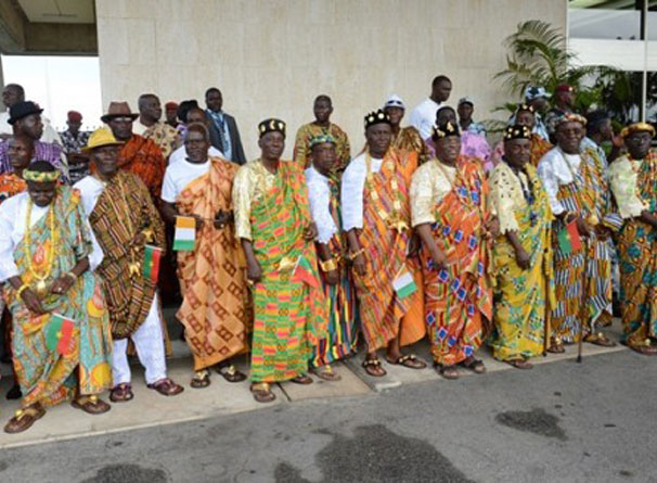 Yamoussoukro : des chefs Akou� r�futent ''vigoureusement'' le directoire de la chambre des rois et chefs traditionnels de C�te d'Ivoire