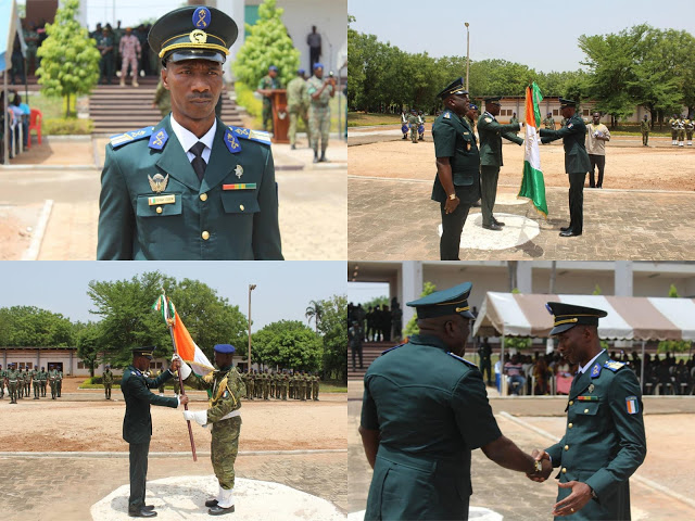 Cte d'Ivoire/ Bataillon de scurisation de l'Ouest: Le colonel Lossni Fofana passe le commandement  Soro Dramane