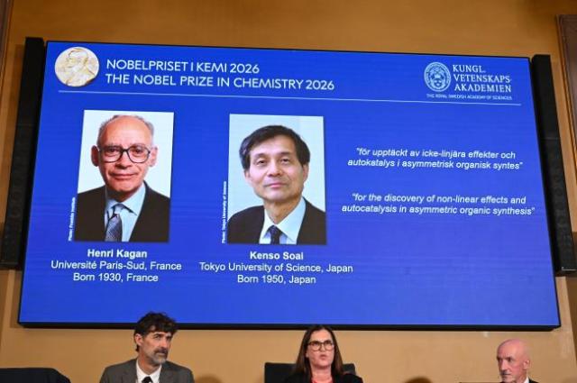 Le Nobel de chimie � un duo franco-japonais pour une d�couverte cl� dans la fabrication de m�dicaments
