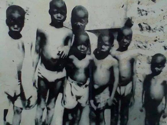 Burkina Voici la photo d'enfance de Blaise Compaore et de Salif Diallo