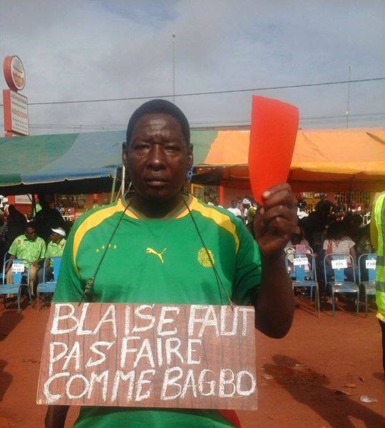 Hum... Affaire de Gbagbo est arriv au Burkina Faso seulement qu'il manque un '' G''