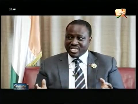 grande interview Guillaume SORO (pdt Assembl�e nationale de c�te d'ivoire) parie 2