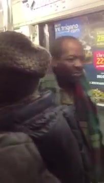 Un antillais dans un metro