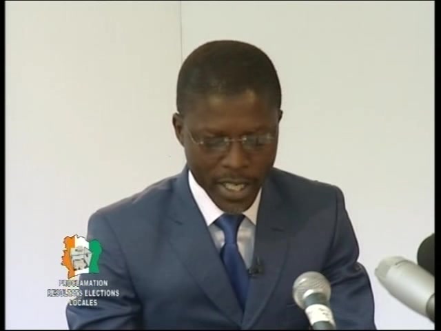 Les premiers r�sultats des �lections coupl�es du 21 avril 2013 par la CEI