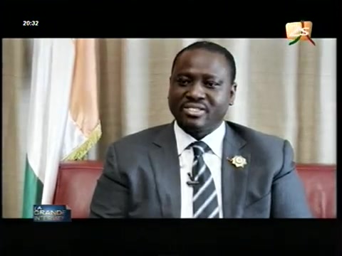 Grande interview Guillaume SORO (pdt Assembl�e nationale de c�te d'ivoire) partie 1