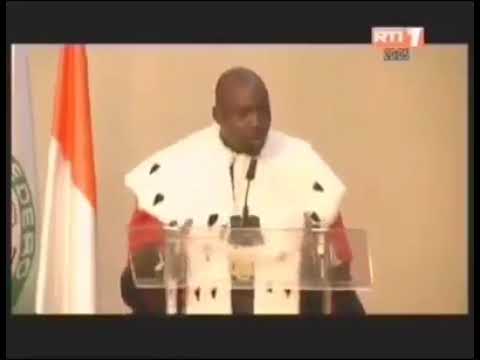 Francis WODIE, ancien Prsident du Conseil Constitutionnel dans ses oeuvres