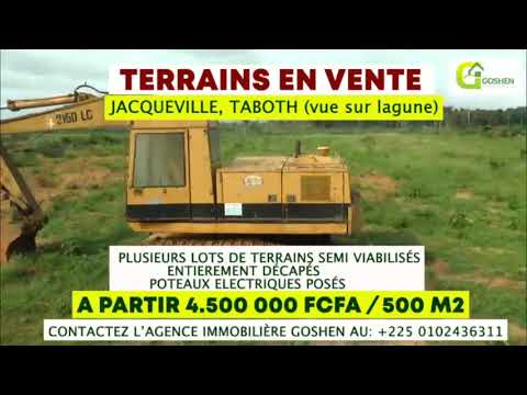 TERRAINS EN VENTE A JACQUEVILLE TABOTH