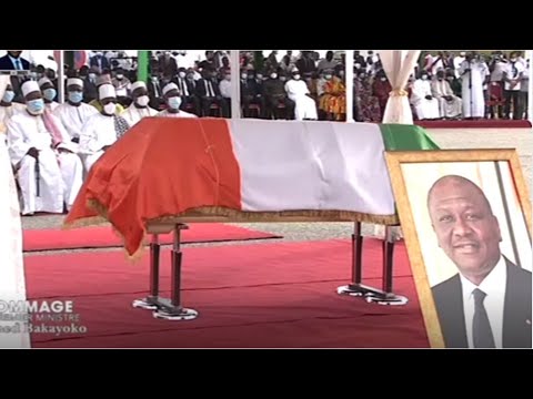 Cte d?Ivoire:: Arrive de la dpouille mortelle du Premier Ministre Hamed Bakayoko