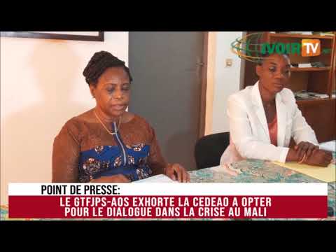 Sanctions de la CEDEAO contre le Mali: Communiqu de presse du GTFJPS AOS