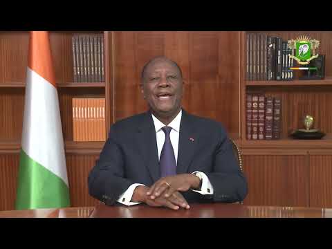 Message  la Nation du Prsident de la Rpublique, SEM Alassane Ouattara, ce samedi 06 Aout 2022