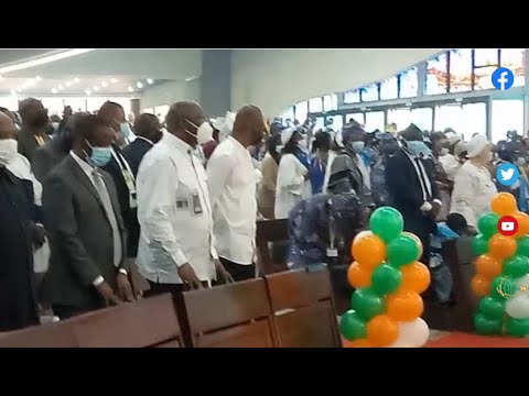Abidjan: Aprs son retour, Laurent gbagbo fait sa premire messe pour se confier  Dieu