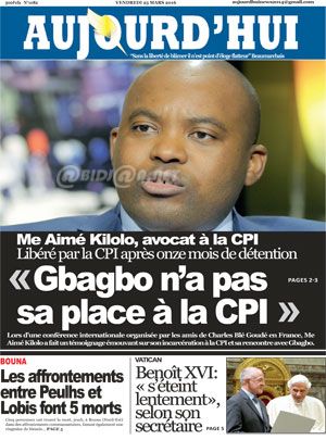 Ajourd'hui